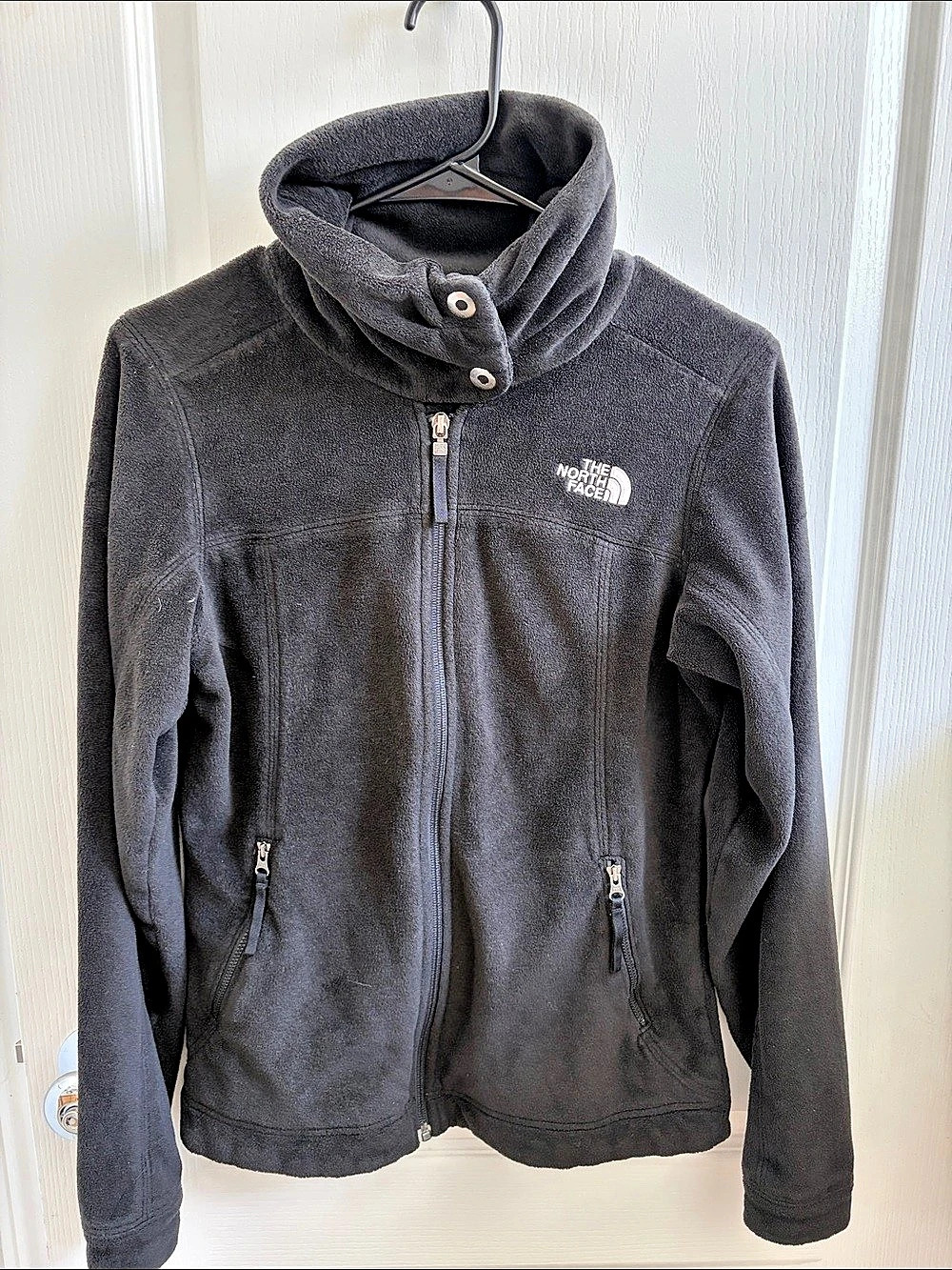 The North Face Women'Small Osito Fleece Jacket Gray Small